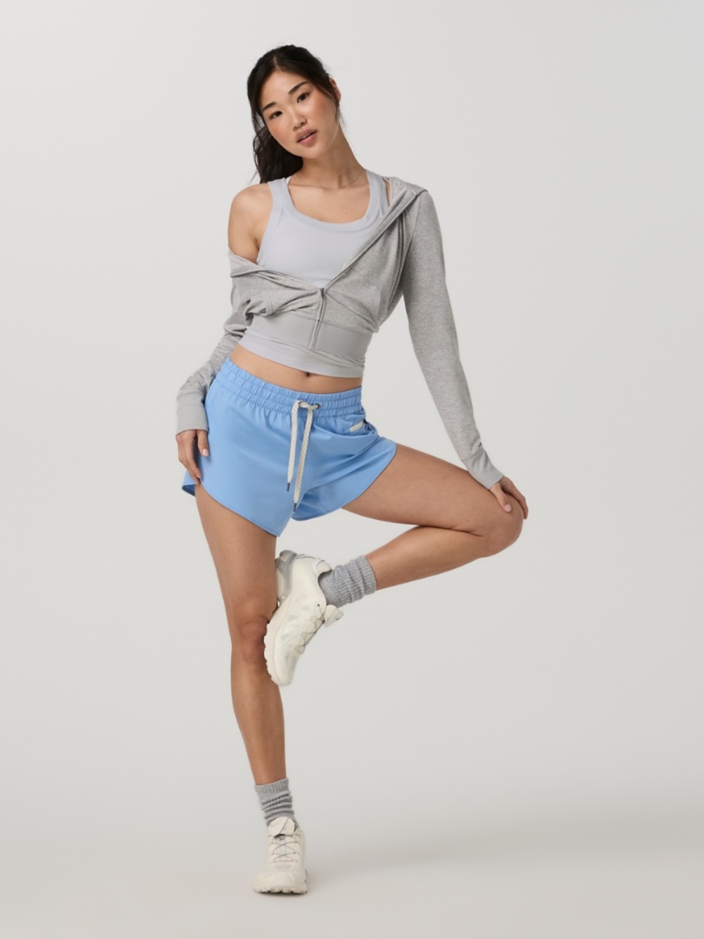 Vuori Clementine 2.0 Short 4" Medium Oasis Blue